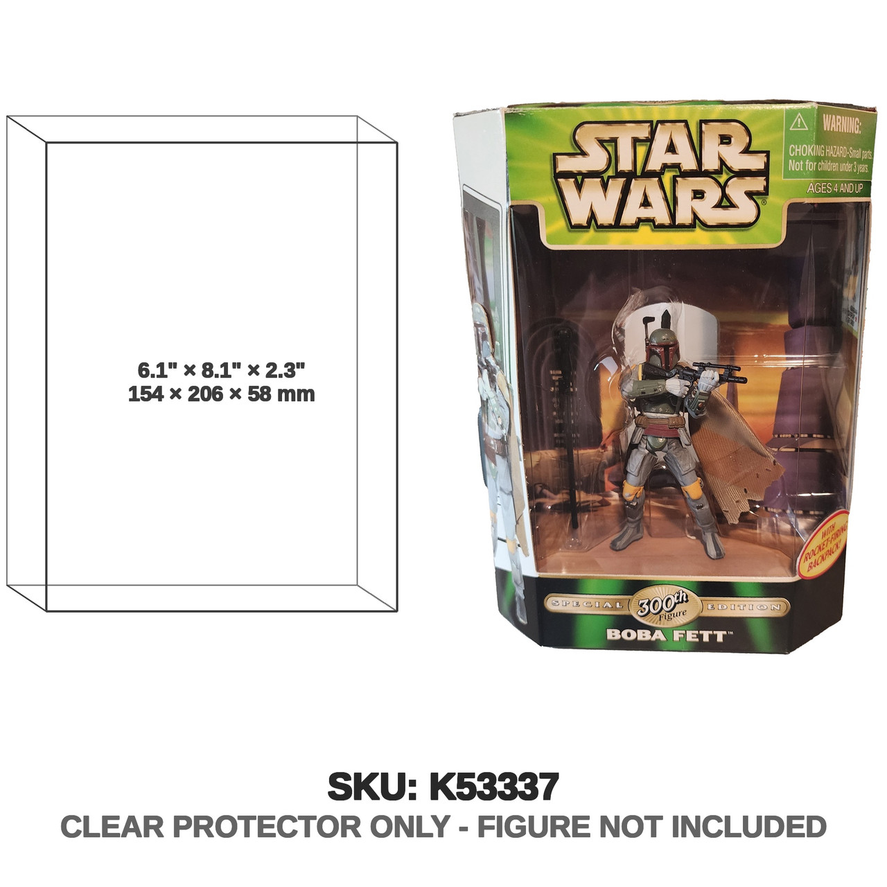 Hasbro Star Wars Special Edition 300th Figure Boba Fett