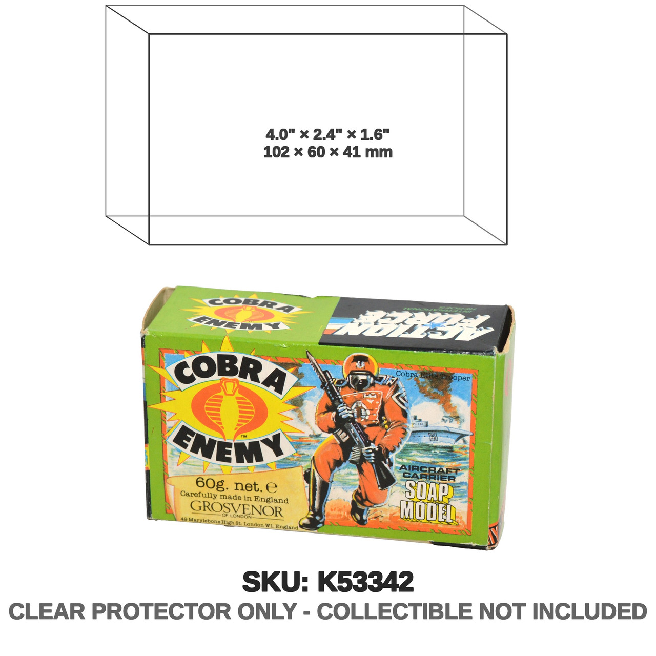 G.I. Joe Action Force Soap Model Aircraft Carrier
