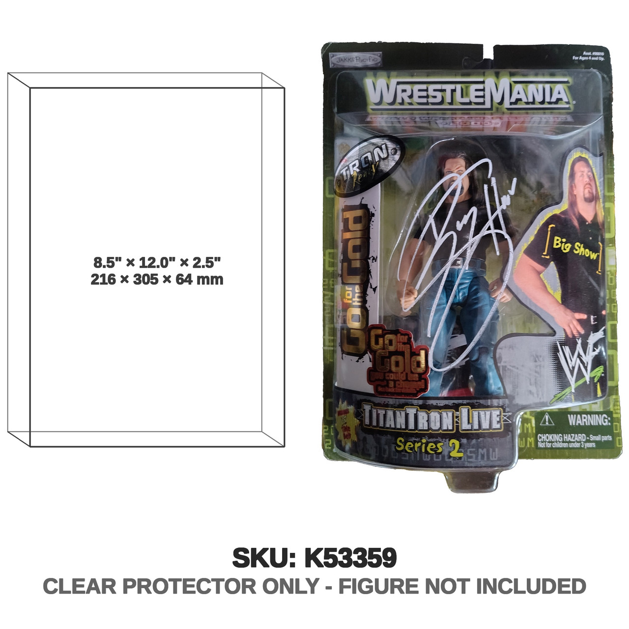 Big Show WrestleMania Titan Tron Live Series 2 Figure