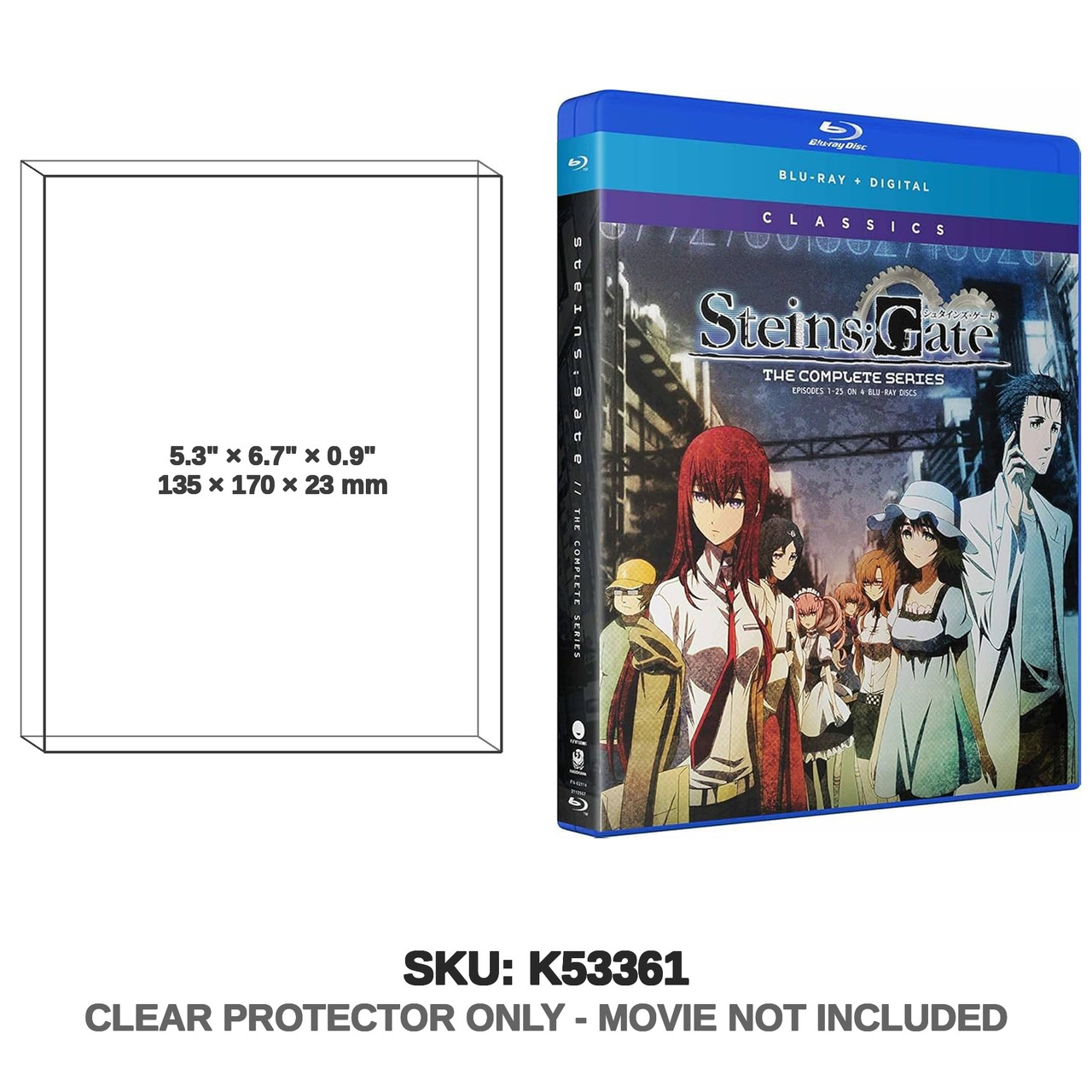 Steins Gate The Complete Series Blu-ray