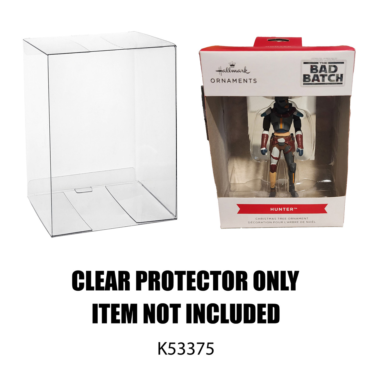 Protector For Hallmark Star Wars The Bad Batch Keepsake Ornament Hunter
