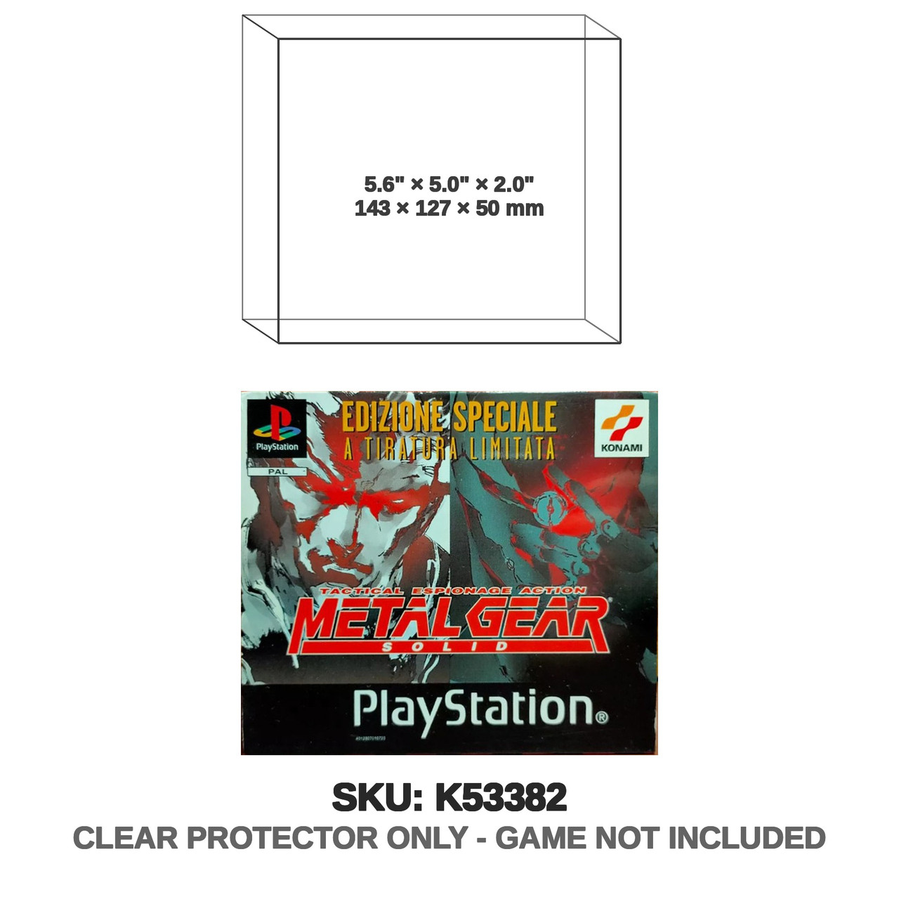 Metal Gear Solid PS1 Edizione Speciale