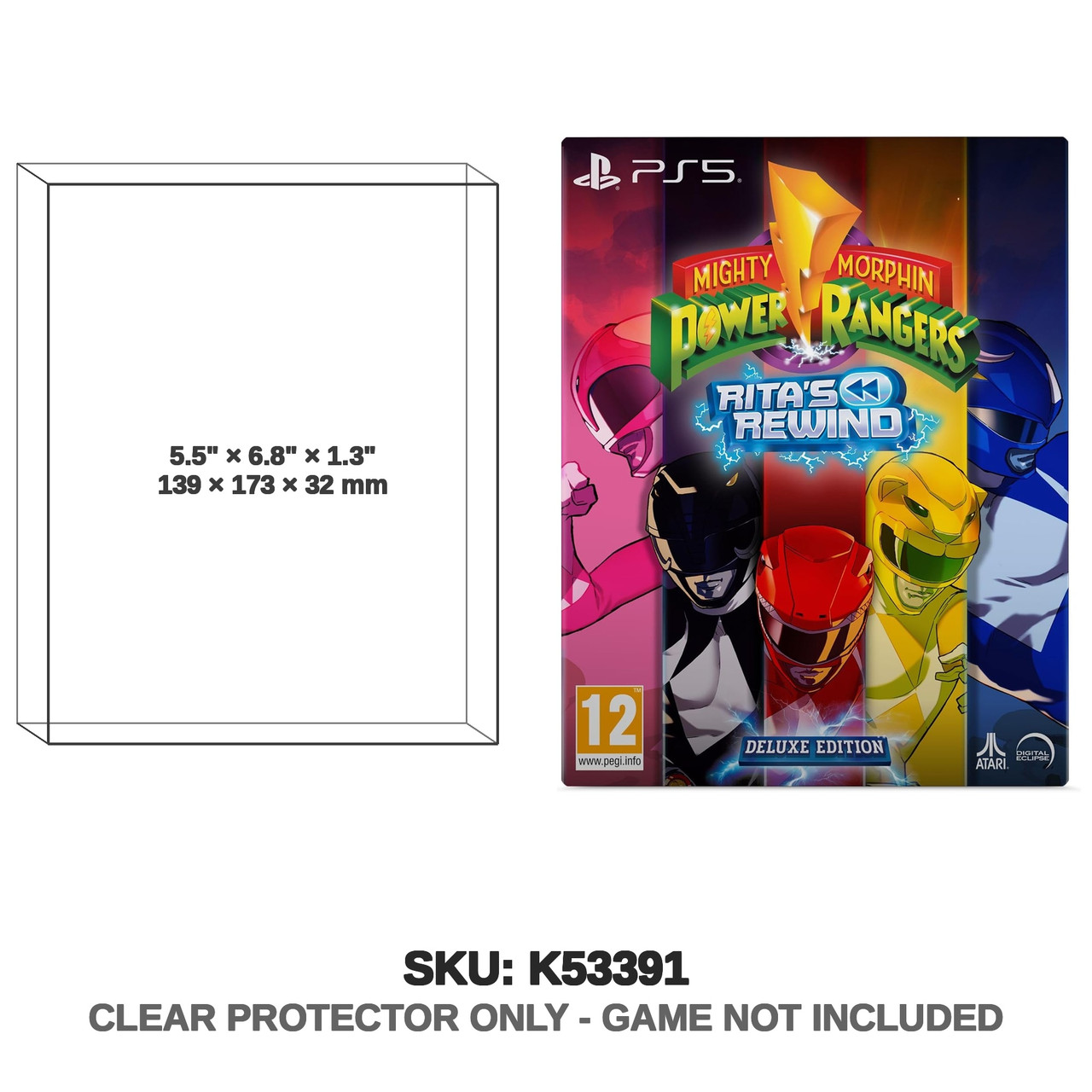 Power Rangers Rita's Rewind PS5 Deluxe Edition