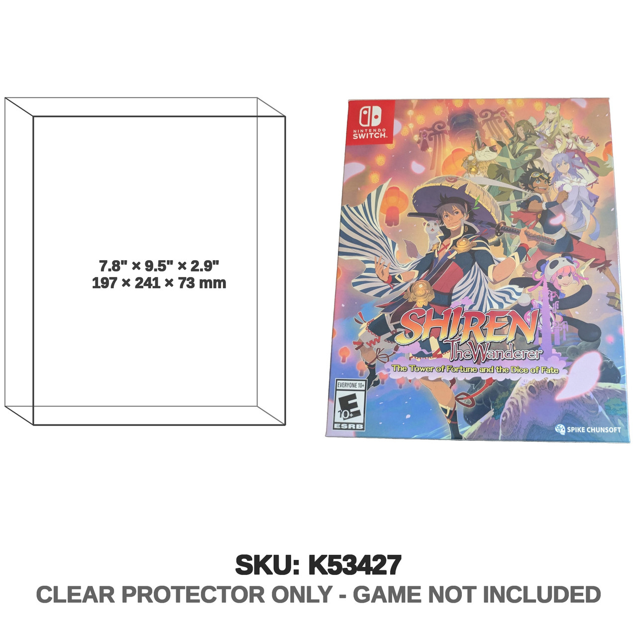 Shiren The Wanderer: The Tower of Fortune and the Dice of Fate Collectors Edition Nintendo Switch