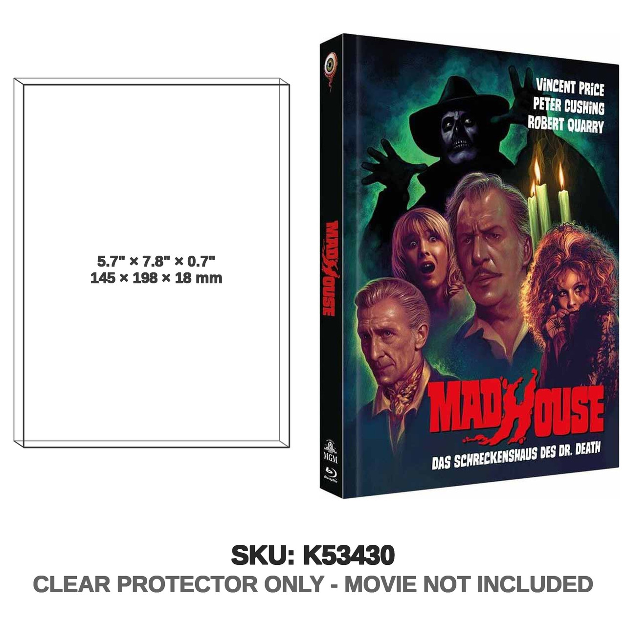 MGM Madhouse German Mediabook Blu-ray