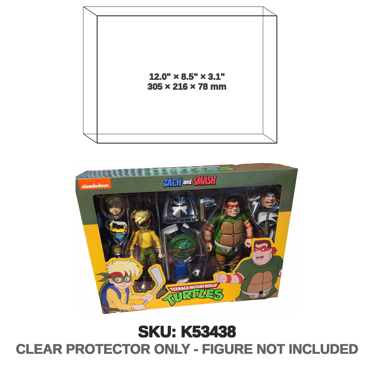 NECA Teenage Mutant Ninja Turtles Zach and Smash 2-Pack