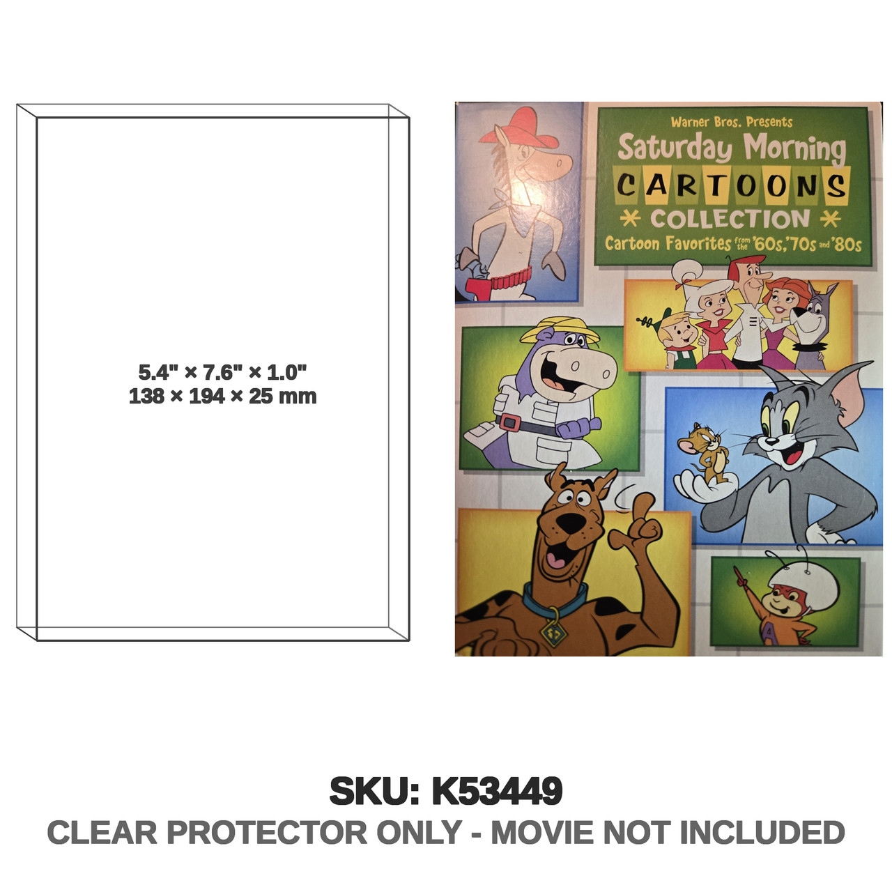 Warner Brothers Saturday Morning Cartoons Collection From The 60's, 70's. amd 80's DVD