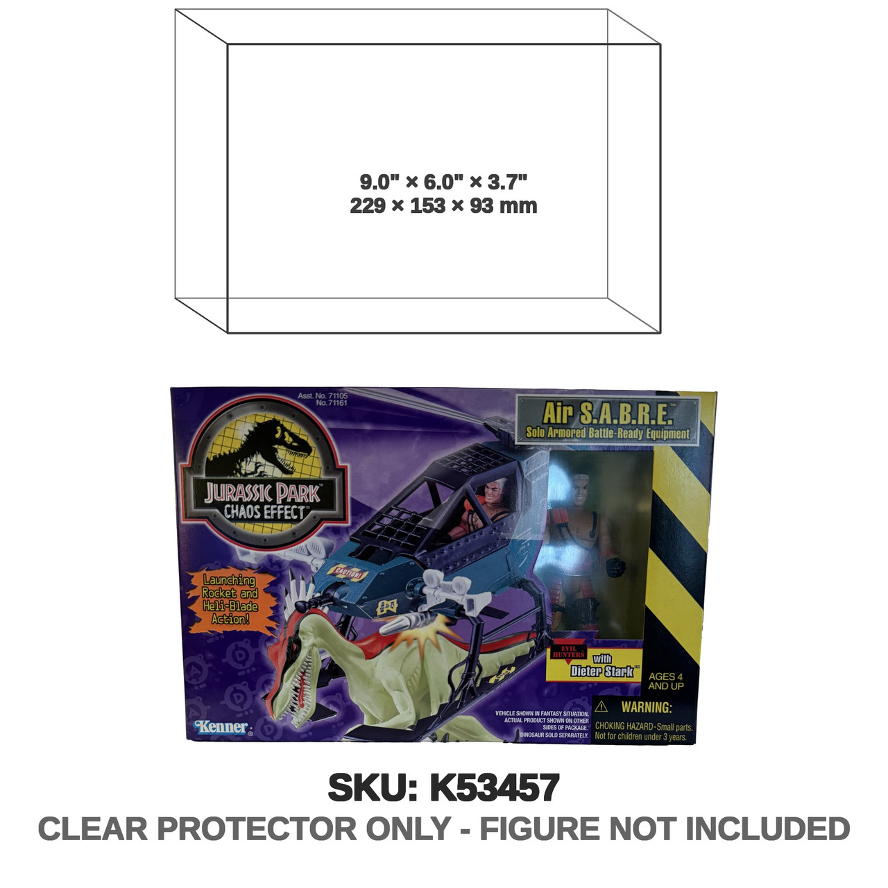 Kenner Jurassic Park Chaos Effect SABRE