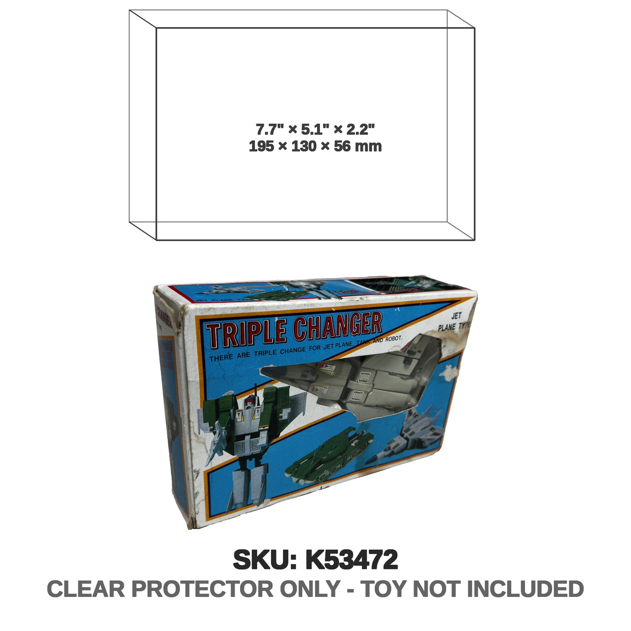 Bandai Diaclone Triple Changer Jet Plane Type