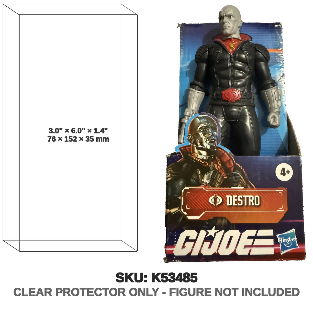 Destro G.I. Joe Authentics Series Figure