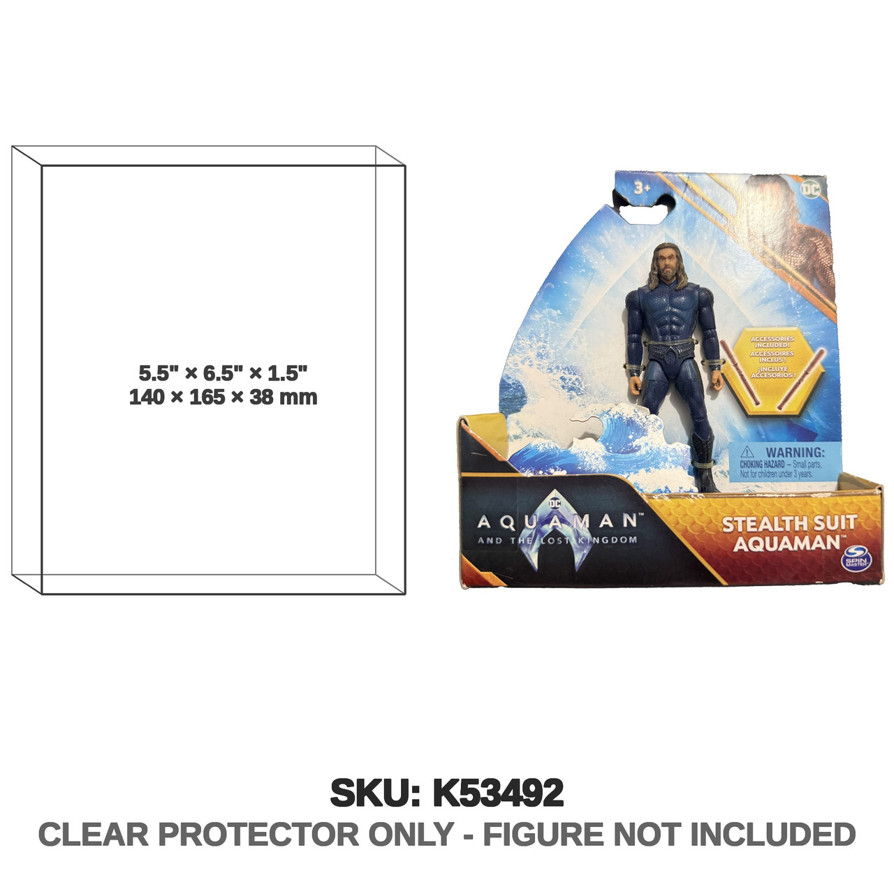 Spin Master DC Stealth Suit Aquaman