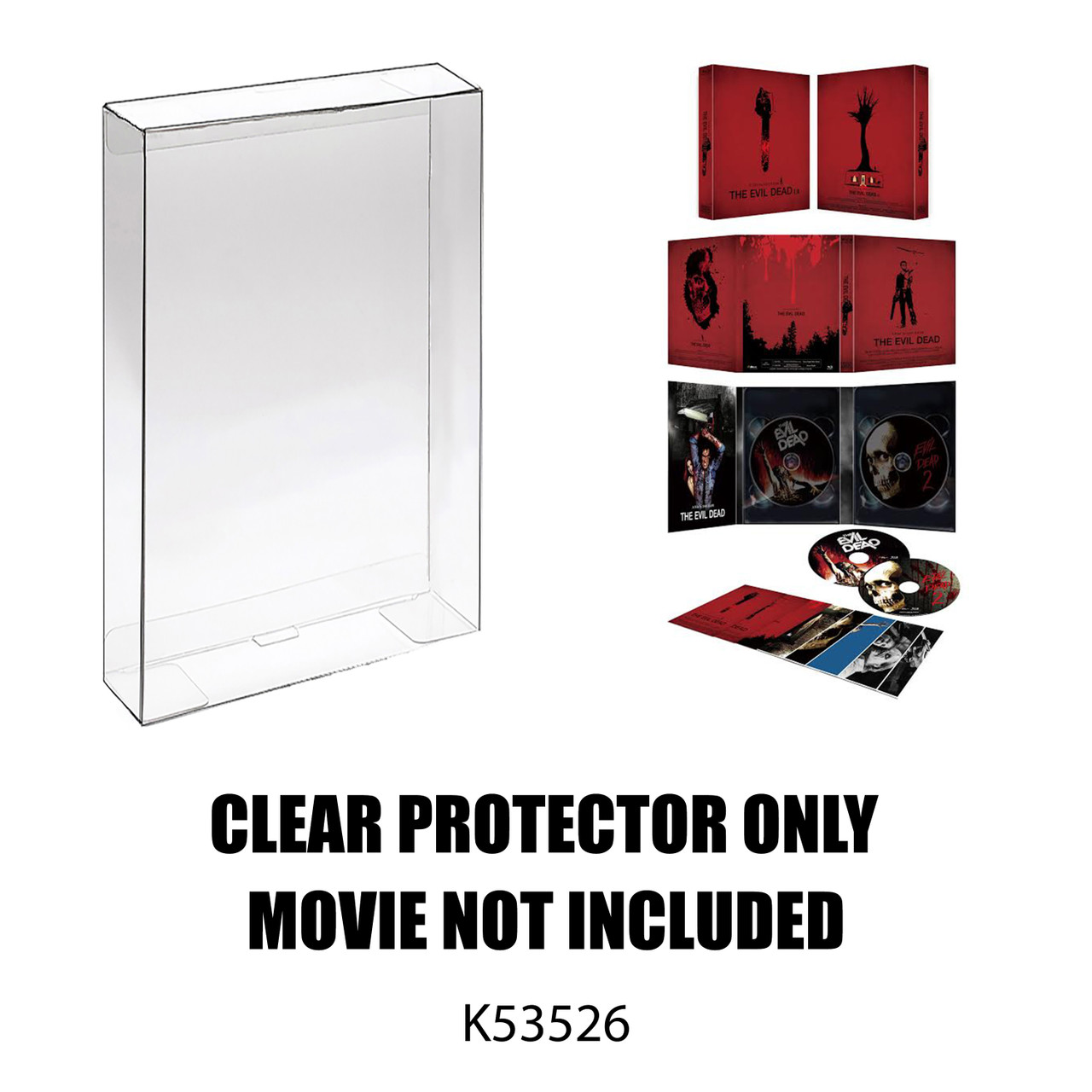 Protector For Green Nara Media The Evil Dead 1 + 2 Limited Edition Digipack