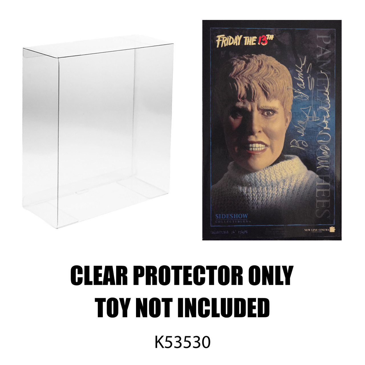 Protector For Sideshow Collectibles Friday The 13th 12in Pamela Voorhees  2004