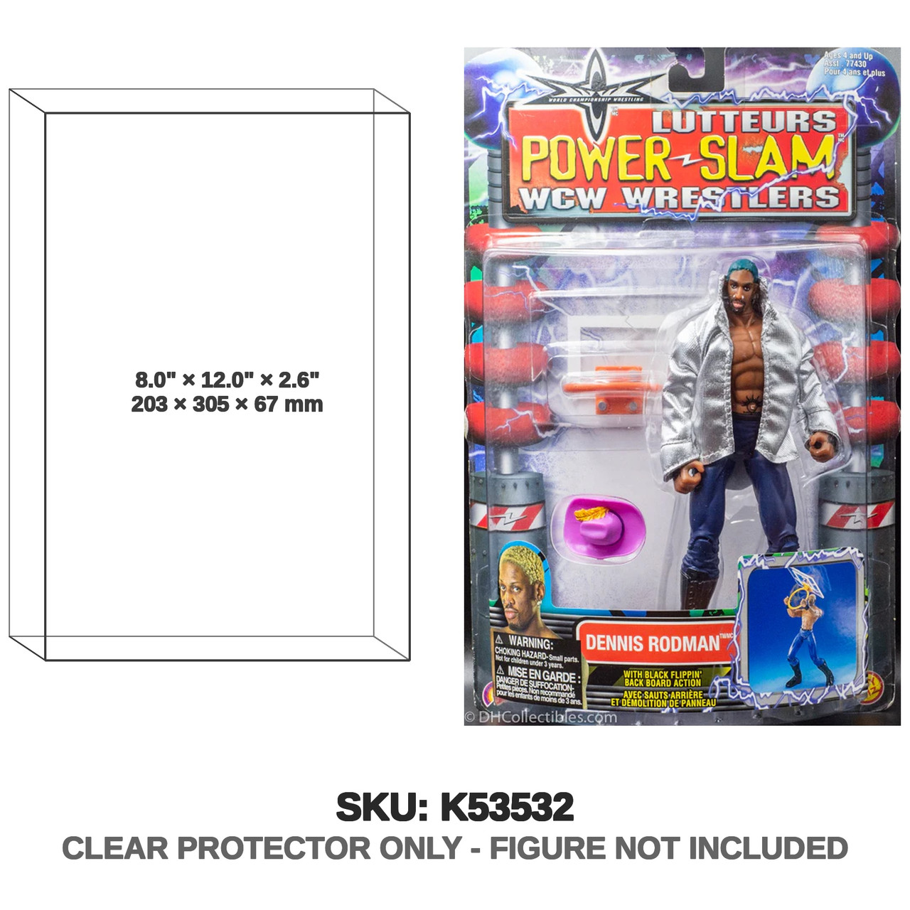 Dennis Rodman WCW Power Slam Figure