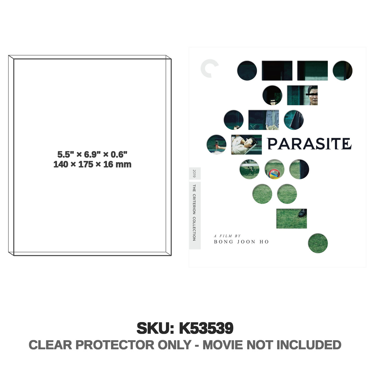 Criterion Parasite Blu-ray