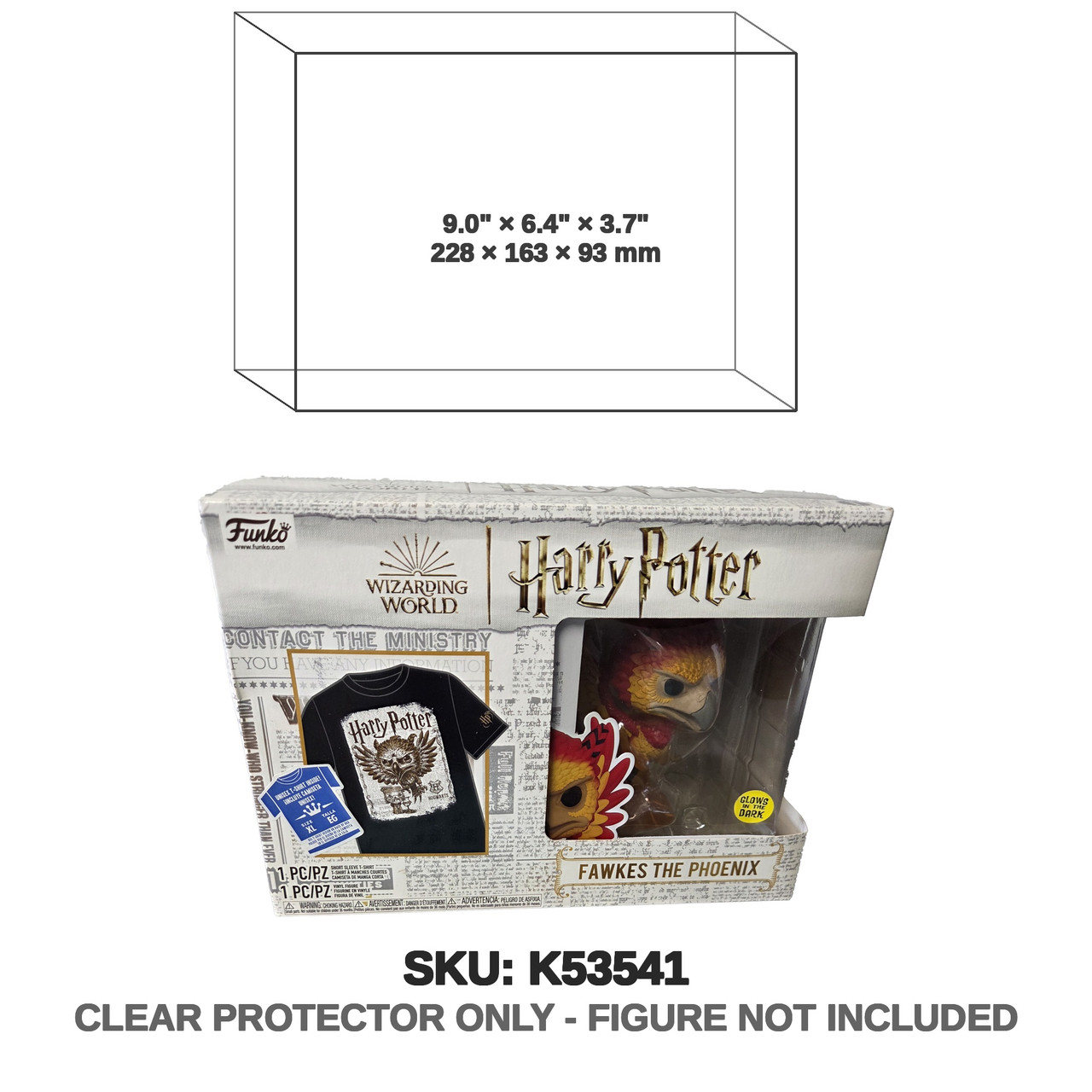 Fawkes the Phoenix Harry Potter Pop! Tee Set