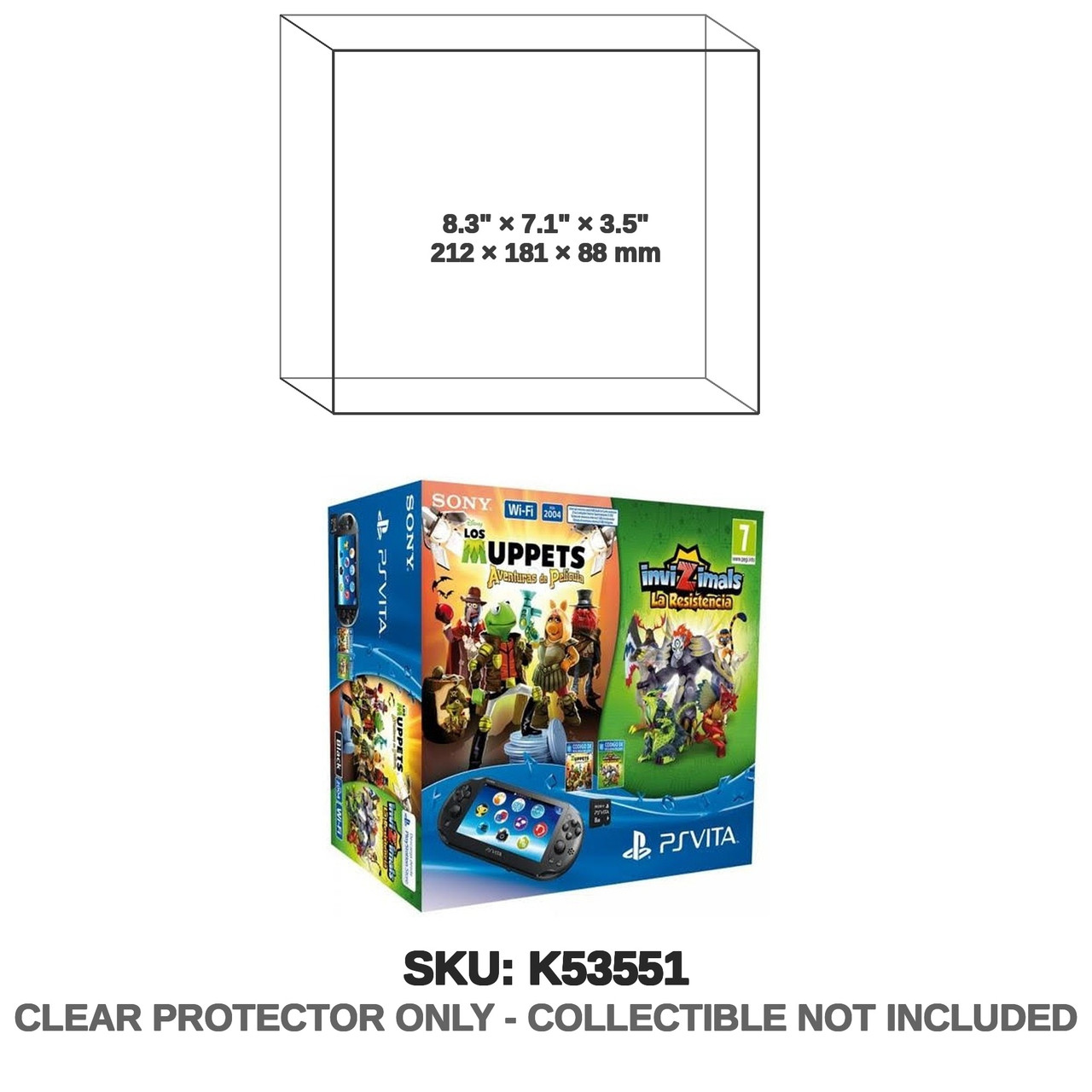 Sony PlayStation Vita Slim PS Vita Invizimals and Muppets Bundle