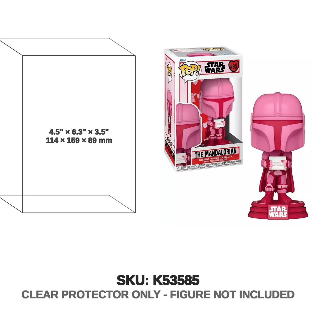 The Mandalorian Star Wars Pop! Figure 495