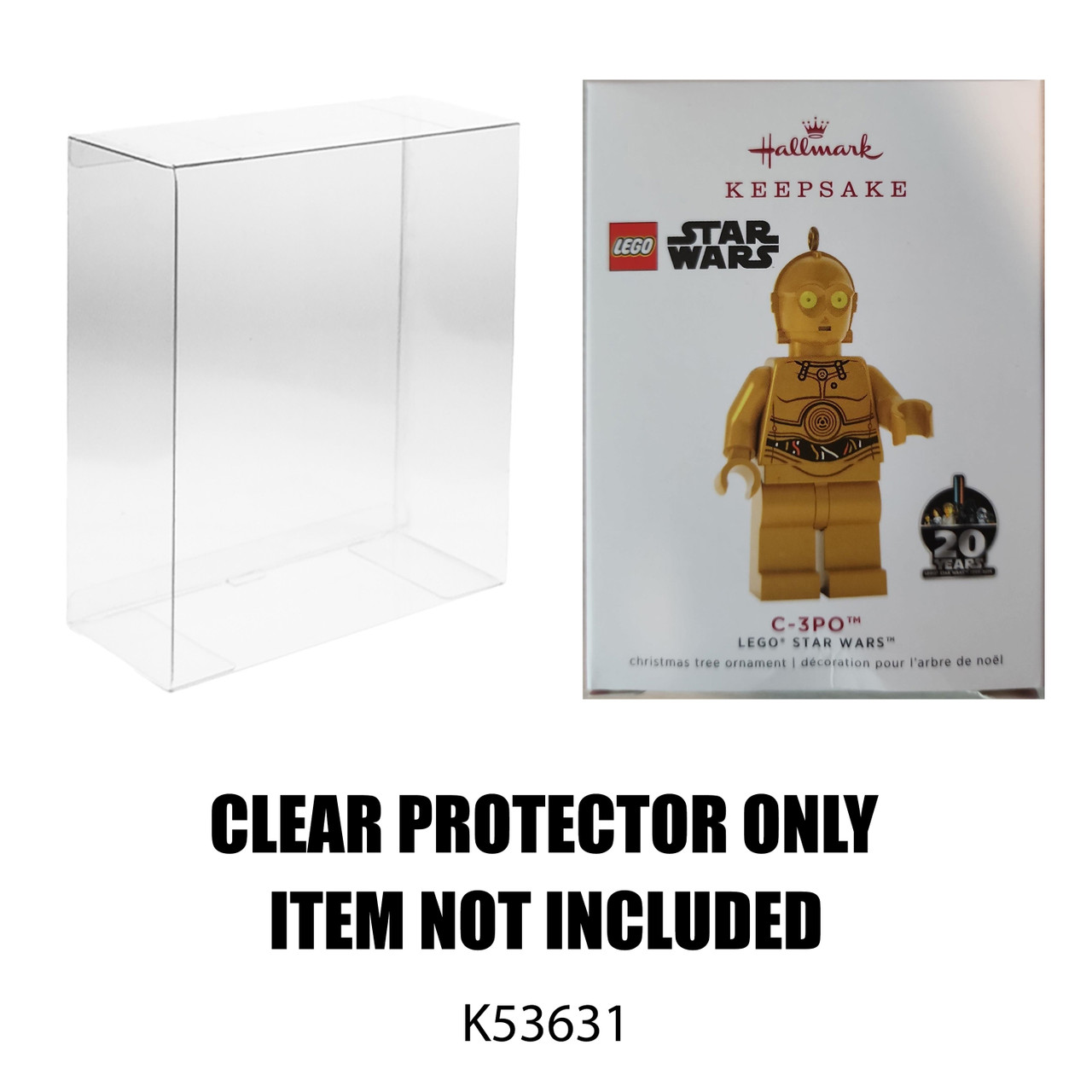 Protector For Hallmark Star Wars Lego Keepsake Ornament C-3PO 2019