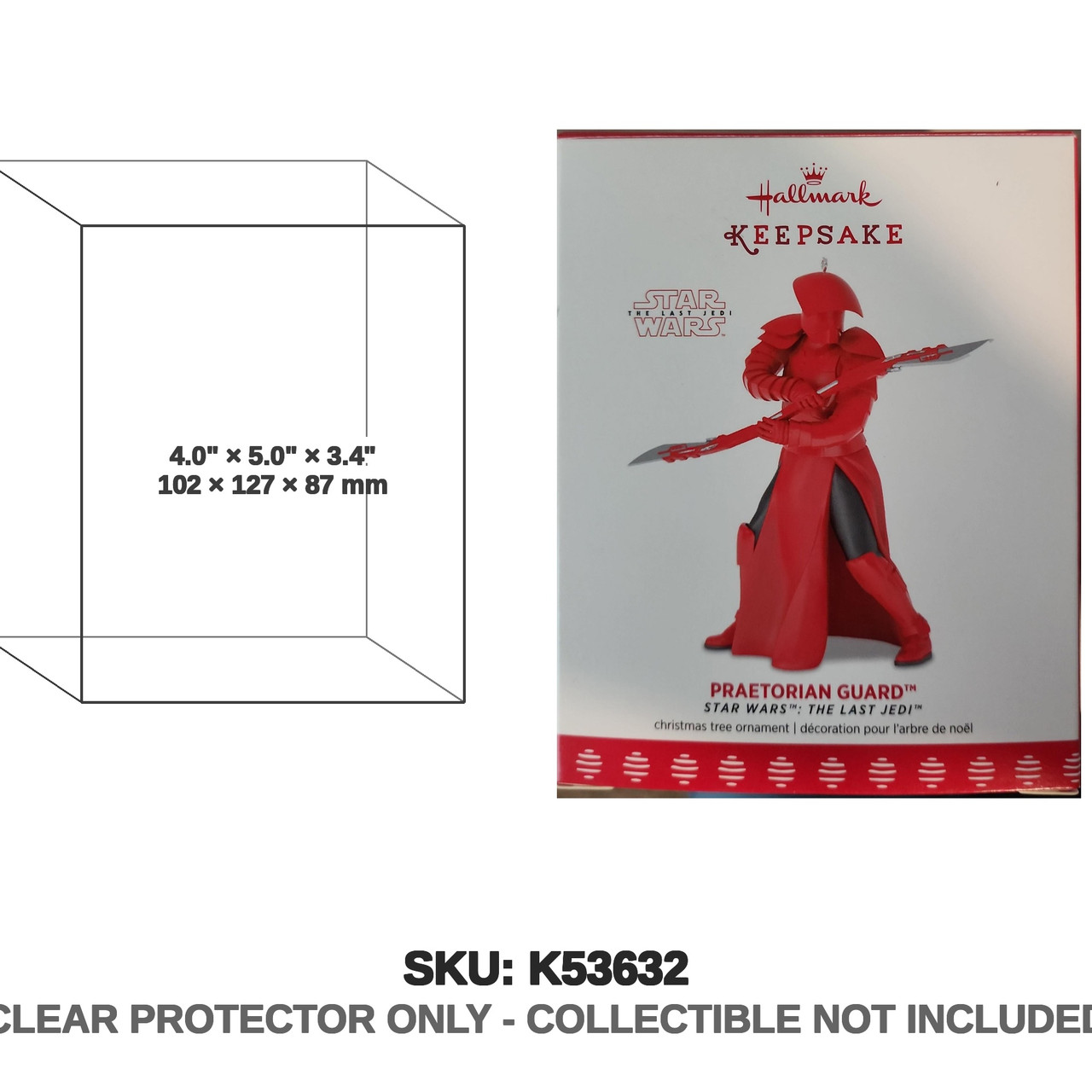 Hallmark Star Wars The Last Jedi Keepsake Ornament Praetorian Guard 2017