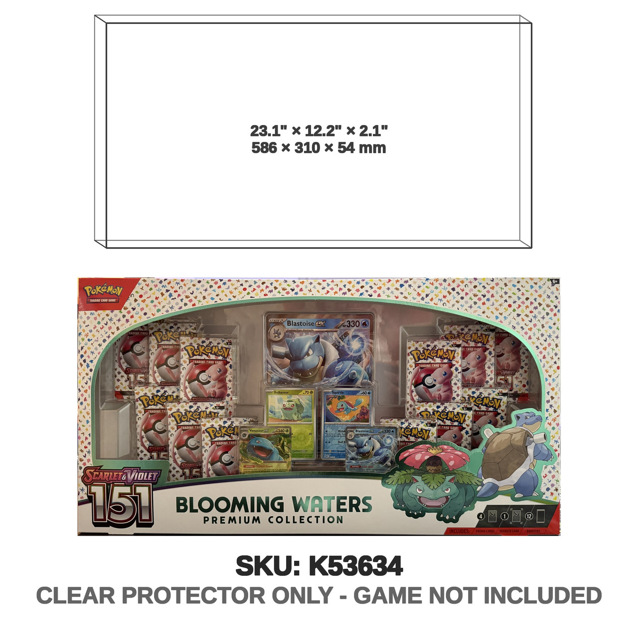 Pokemon 151 Blooming Waters Ultra Premium Collection