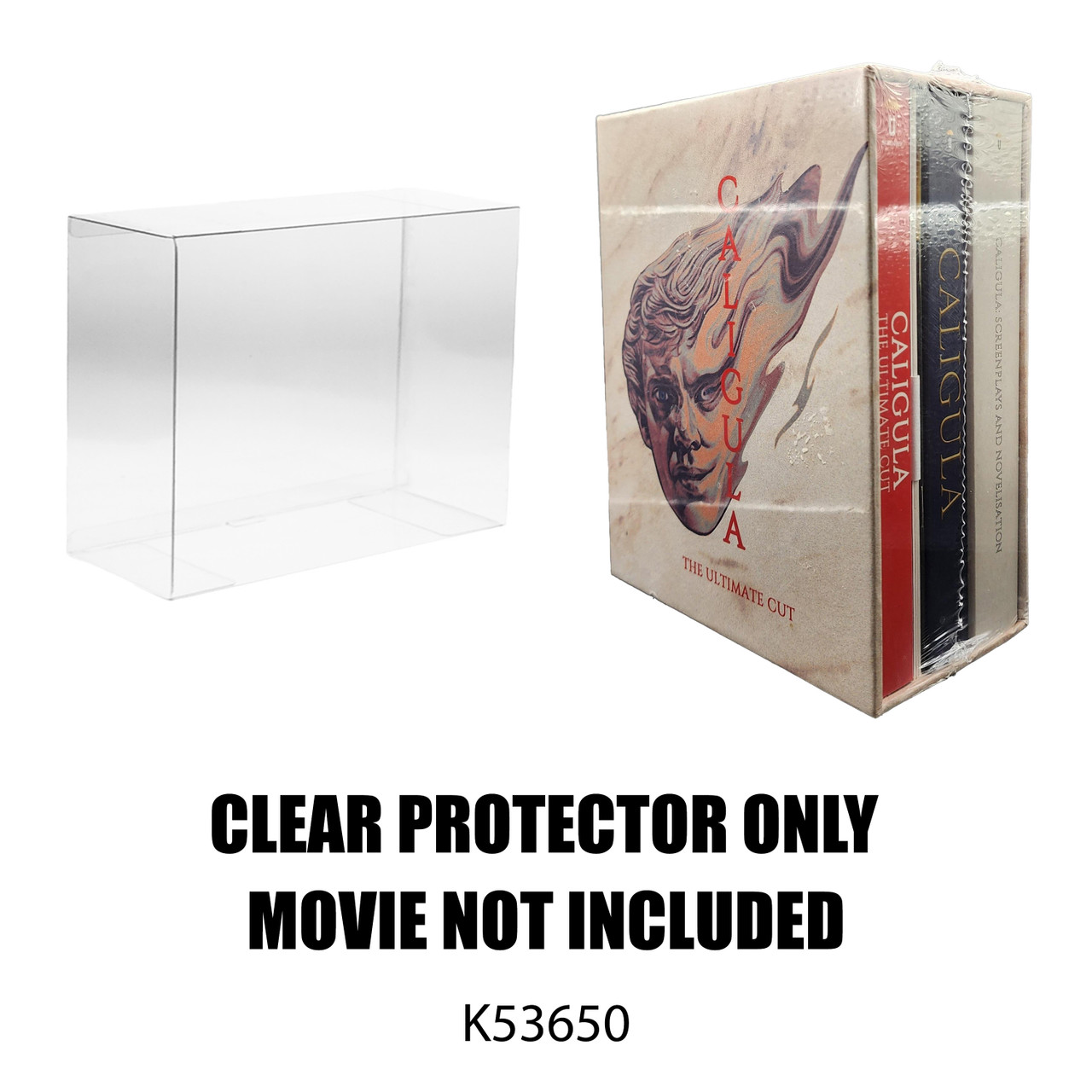 Protector For Umbrella Entertainment Caligula The Ultimate Cut Australia 4K Ultra HD Blu-ray