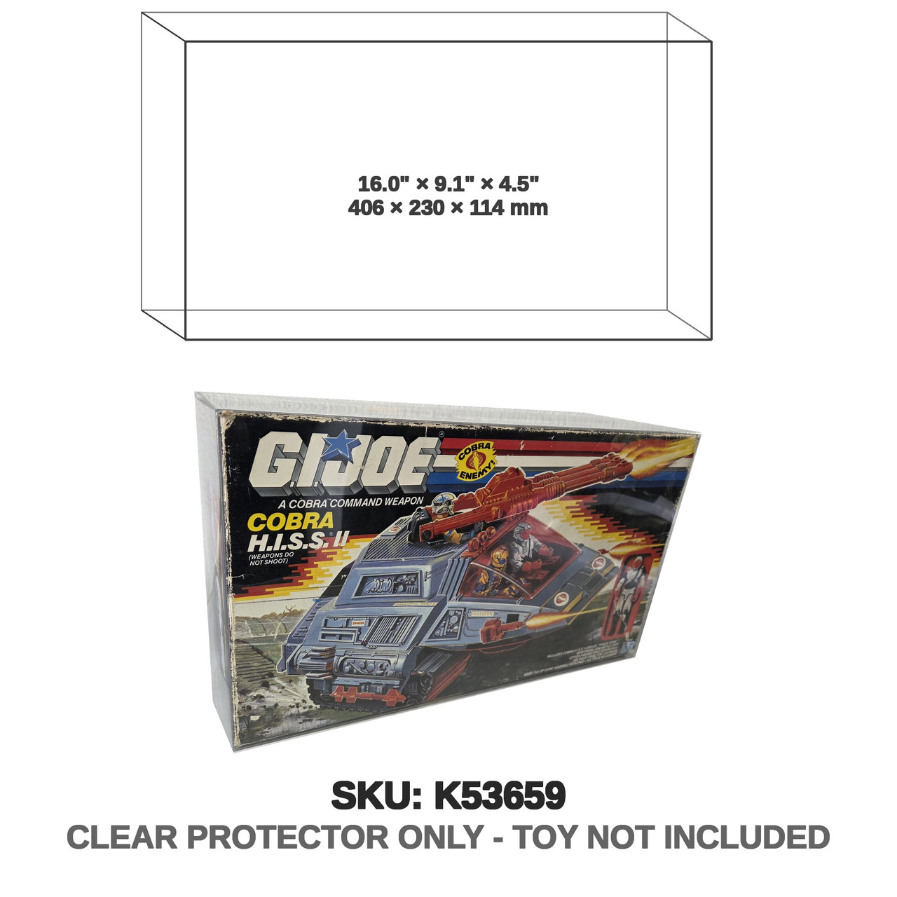 Hasbro G.I. Joe A Real American Hero Cobra HISS II