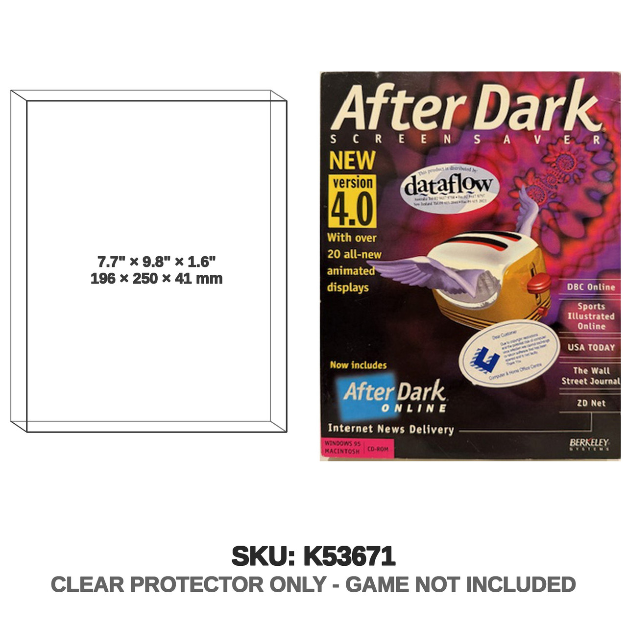 Berkeley Systems After Dark Screen Savers Australian PC