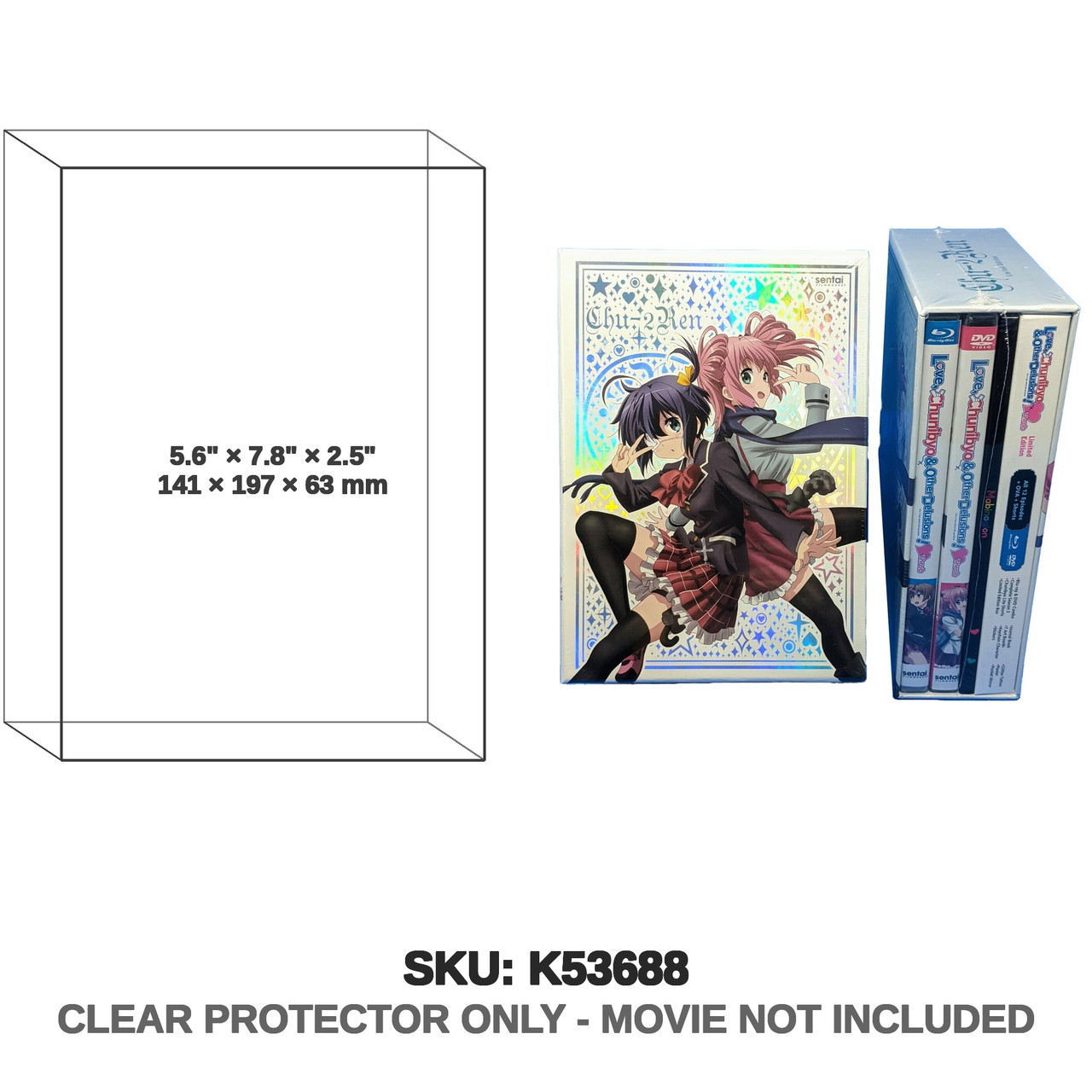 Sentai Filmworks Chuunibyou demo Koi ga Shitai! Heart Throb Blu-ray