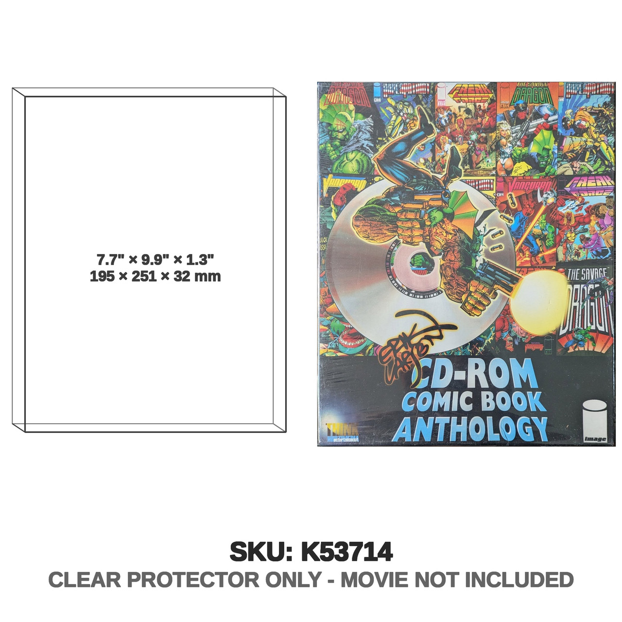 Erik Larsen CD-Rom Comic Book Anthology