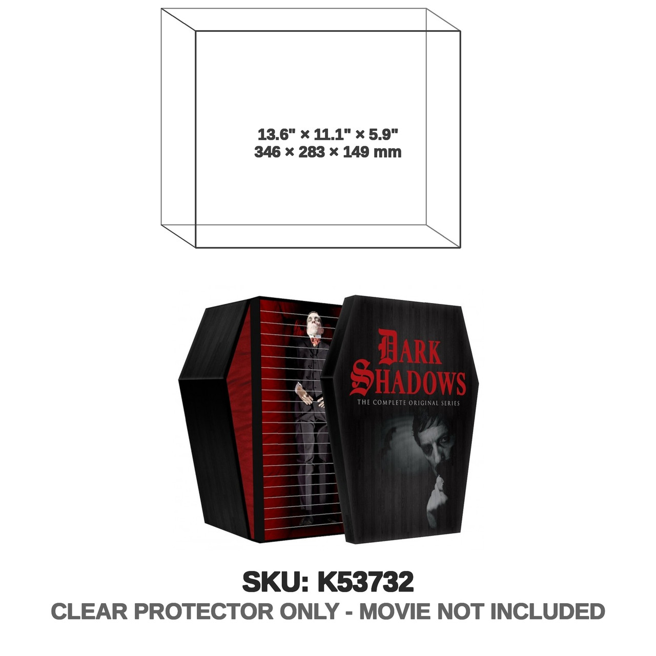 Mill Creek Entertainment Dark Shadows DVD Coffin Collection