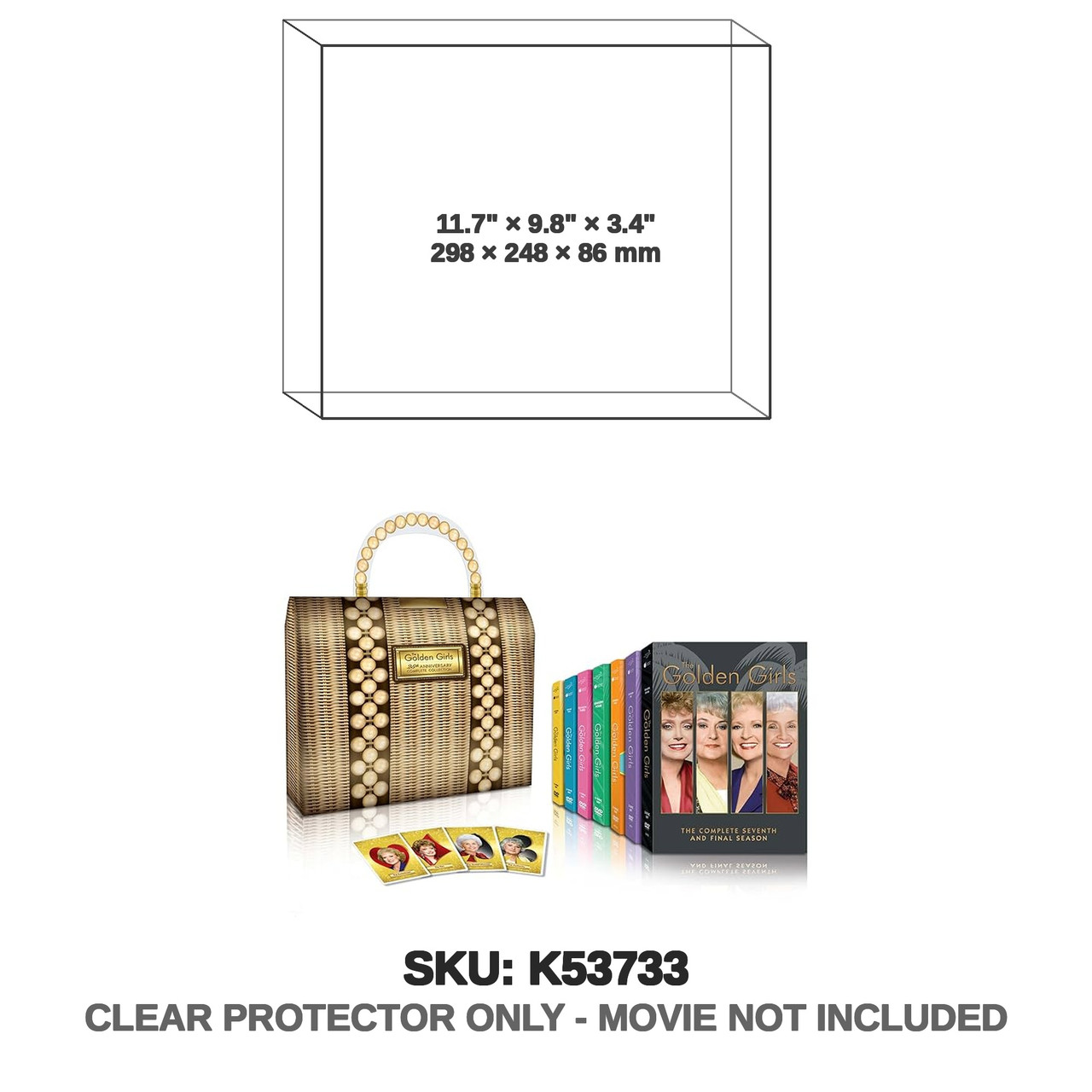 The Golden Girls Complete Series DVD Purse Box