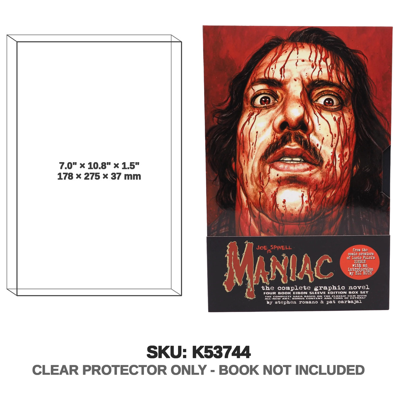 Maniac Four Issue Hard Case Comic Collection