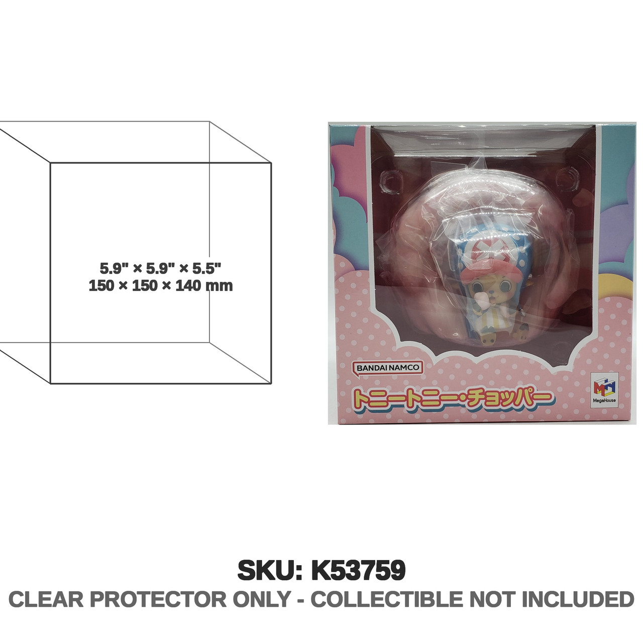 Bandai One Piece Tony Tony Chopper CharaBank Coin Bank