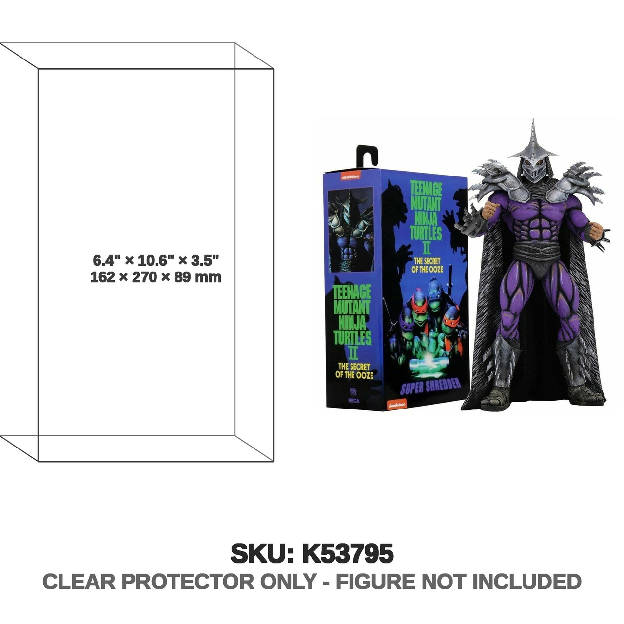 NECA Teenage Mutant Ninja Turtles Super Shredder Action Figure