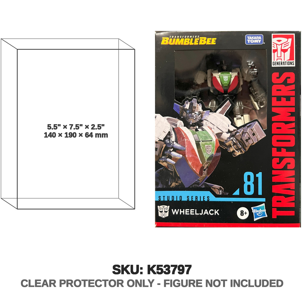 Wheeljack Transformers Studio Series 86 Figure