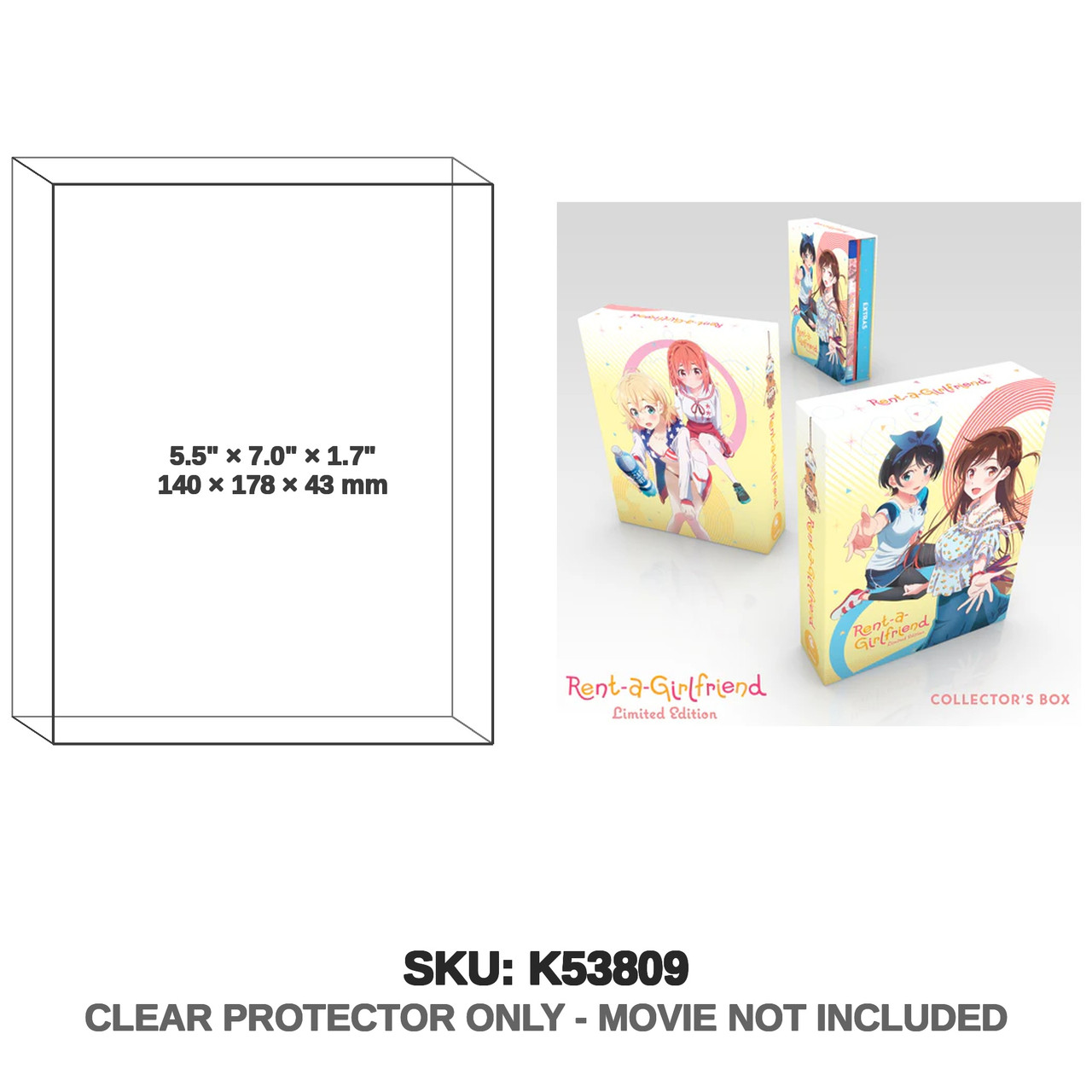 Sentai Filmworks Rent-A-Girlfriend Limited Edition Blu-ray