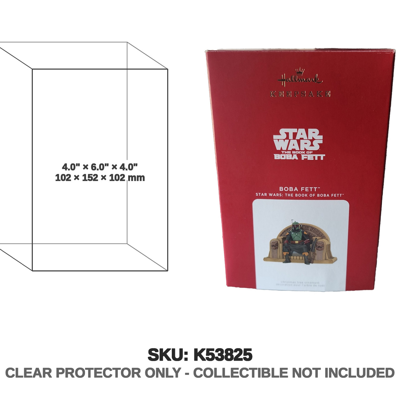 Hallmark Star Wars Keepsake Ornaments Book of Boba Fett 2021