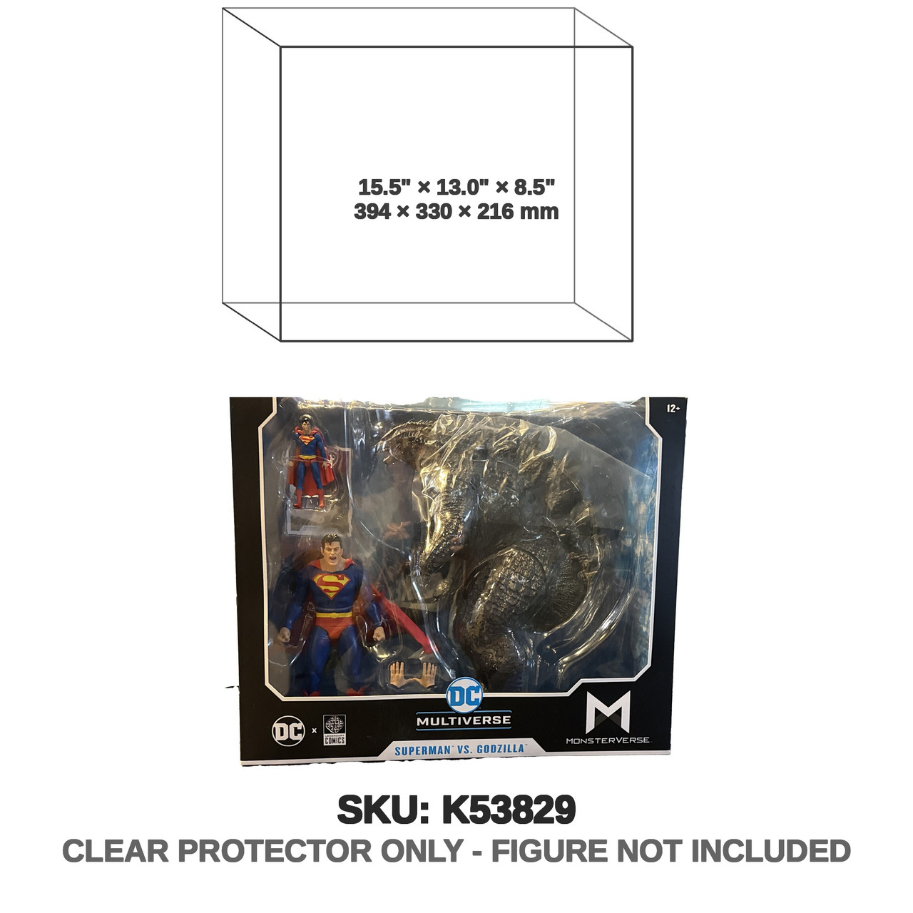 McFarlane DC Multiverse Superman vs Godzilla Action Figure