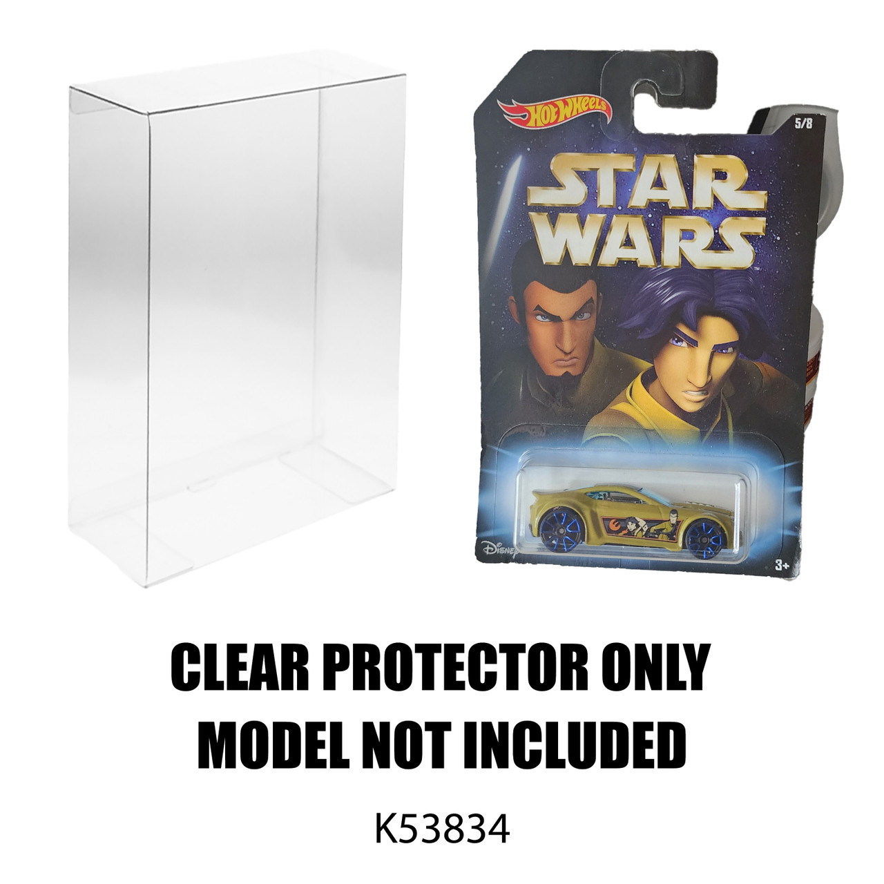 Protector For Mattel Hot Wheels Star Wars Master and Apprentice Kanan Jarrus and Ezra Bridger Standard Die Cast Vehicle