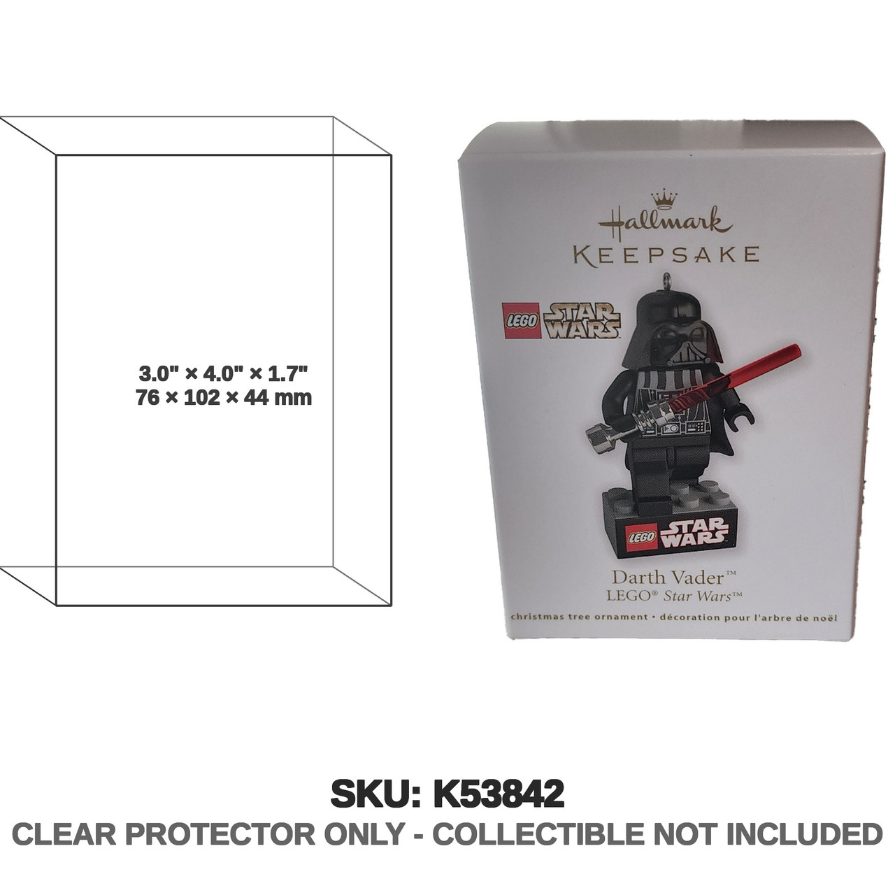 Hallmark Star Wars Darth Vader LEGO Keepsake Ornament 2011