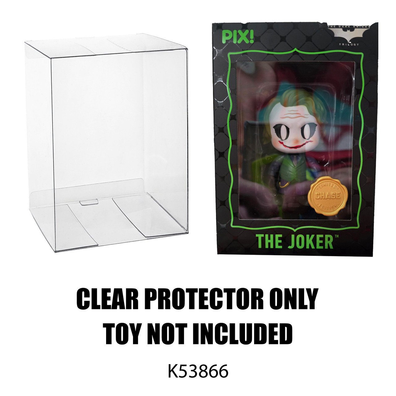Protector For Funko DC Comics The Joker Chase Edition Pop Vinyl Figure