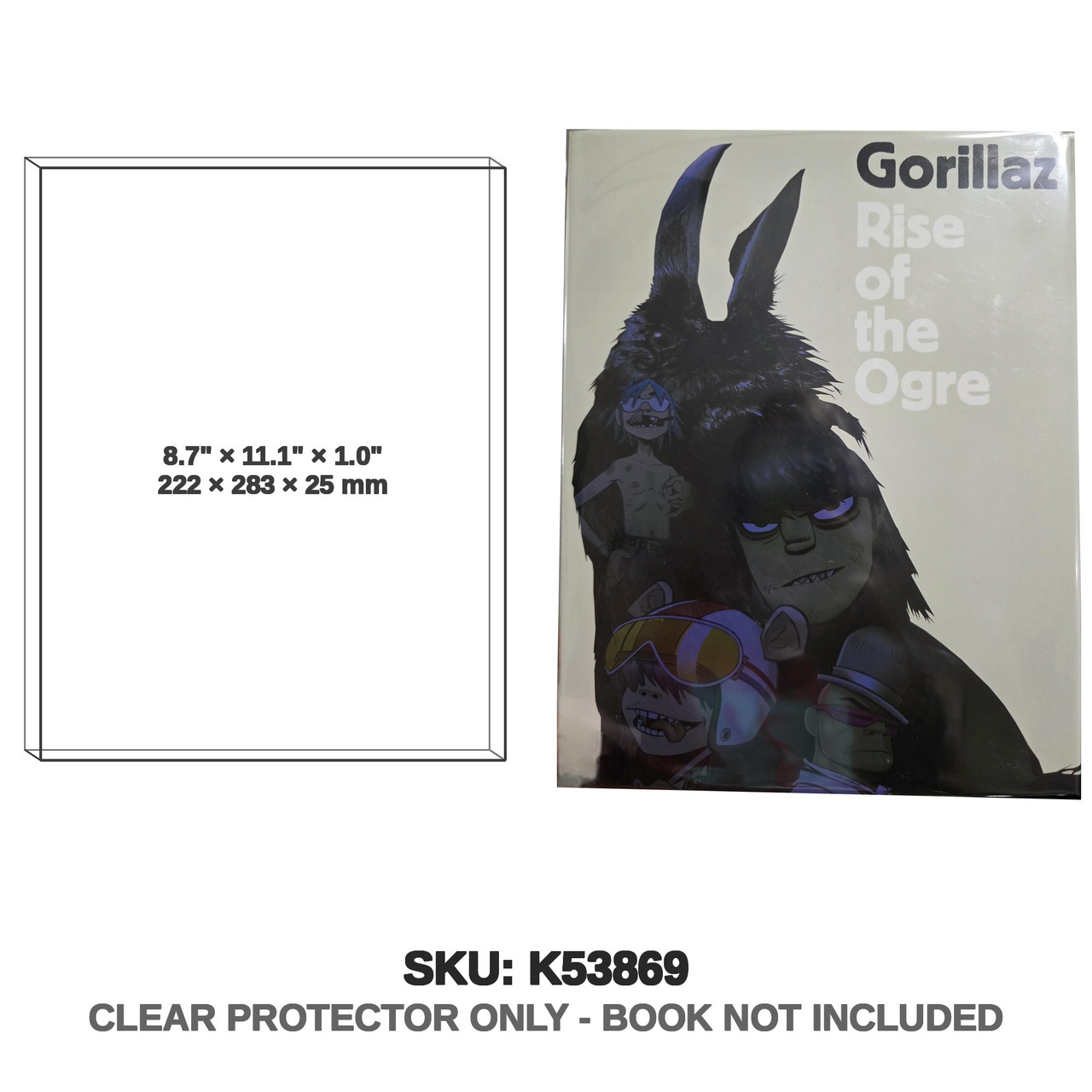 Riverhead Books Gorillaz Rise of the Ogre Standard Book