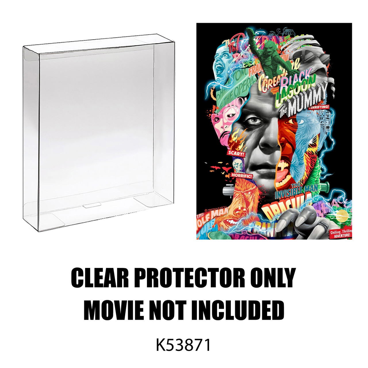 Protector For Universal Alfred Hitchcock The Iconic Film Collection Standard DVD Collection