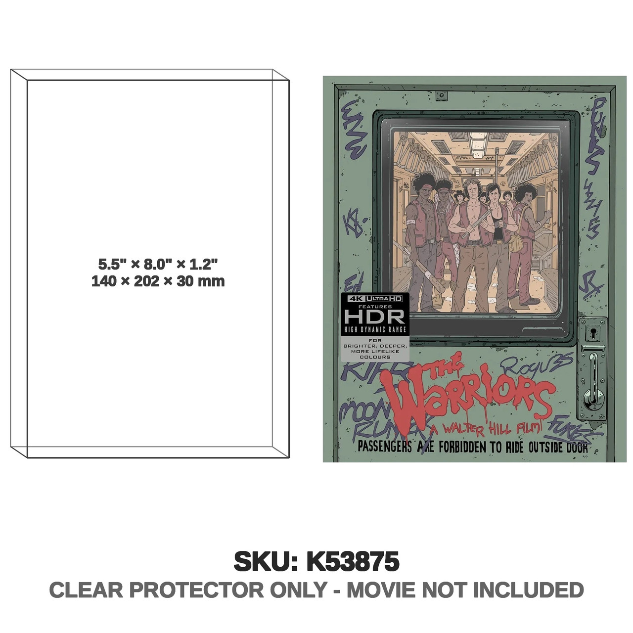 Arrow Video The Warriors Limited Edition Blu-ray Box Set