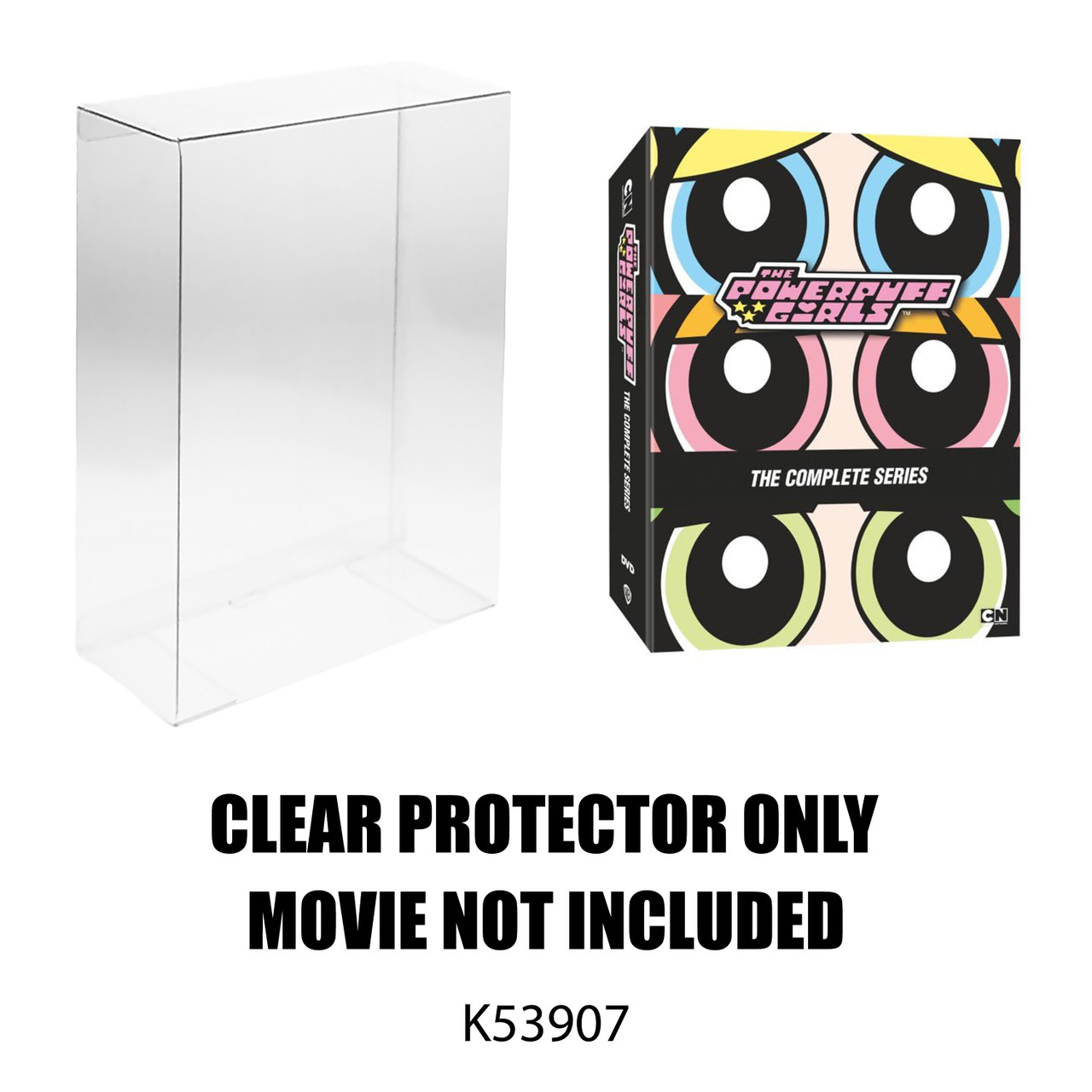 Protector For Cartoon Network Powerpuff Girls Collection Standard Edition DVD