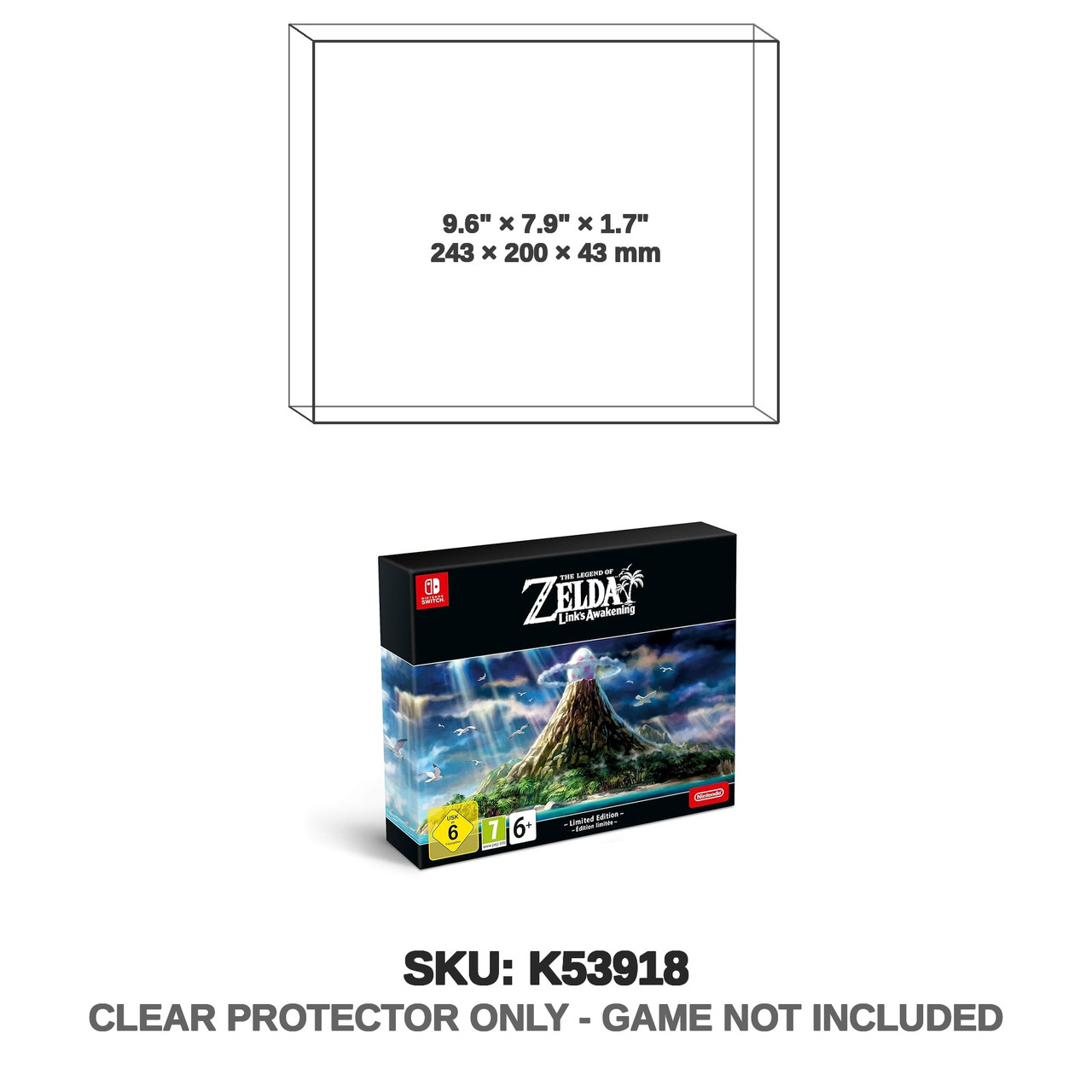 Nintendo Legend of Zelda Links Awakening Limited Edition Nintendo Switch Nintendo Legend of Zelda Links Awakening Limited Edition Nintendo Switch