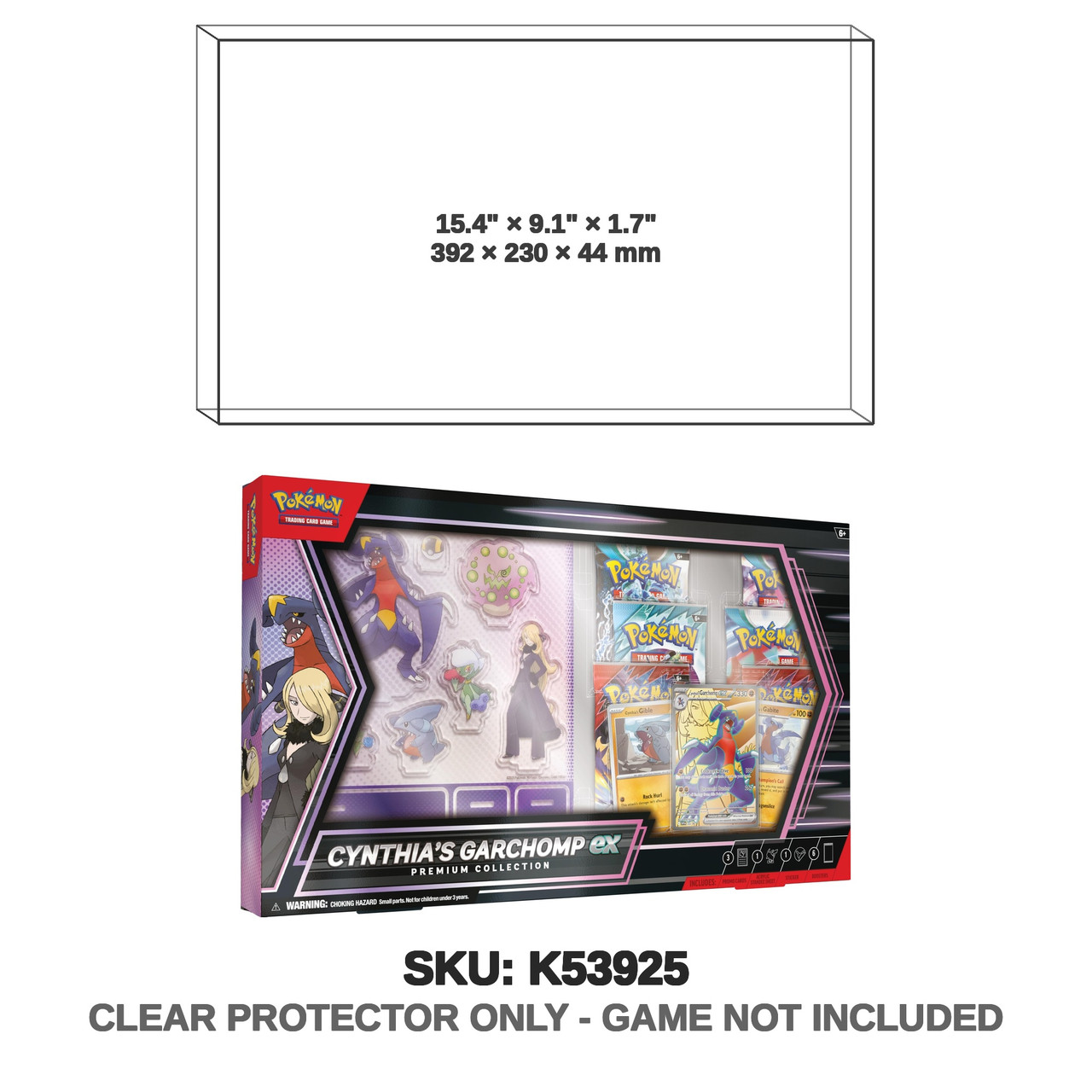 Cynthia's Garchomp & Iono's Bellibolt EX Pokemon Premium Collection