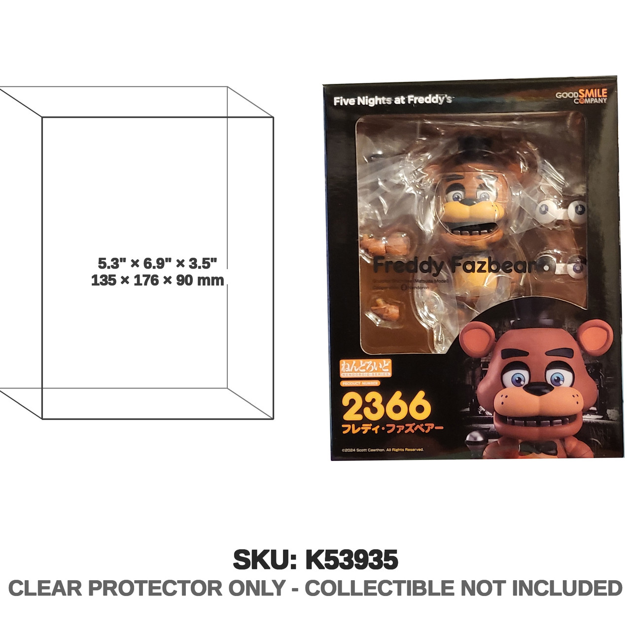 Freddy Fazbear Five Nights at Freddy's Nendoroid Figure