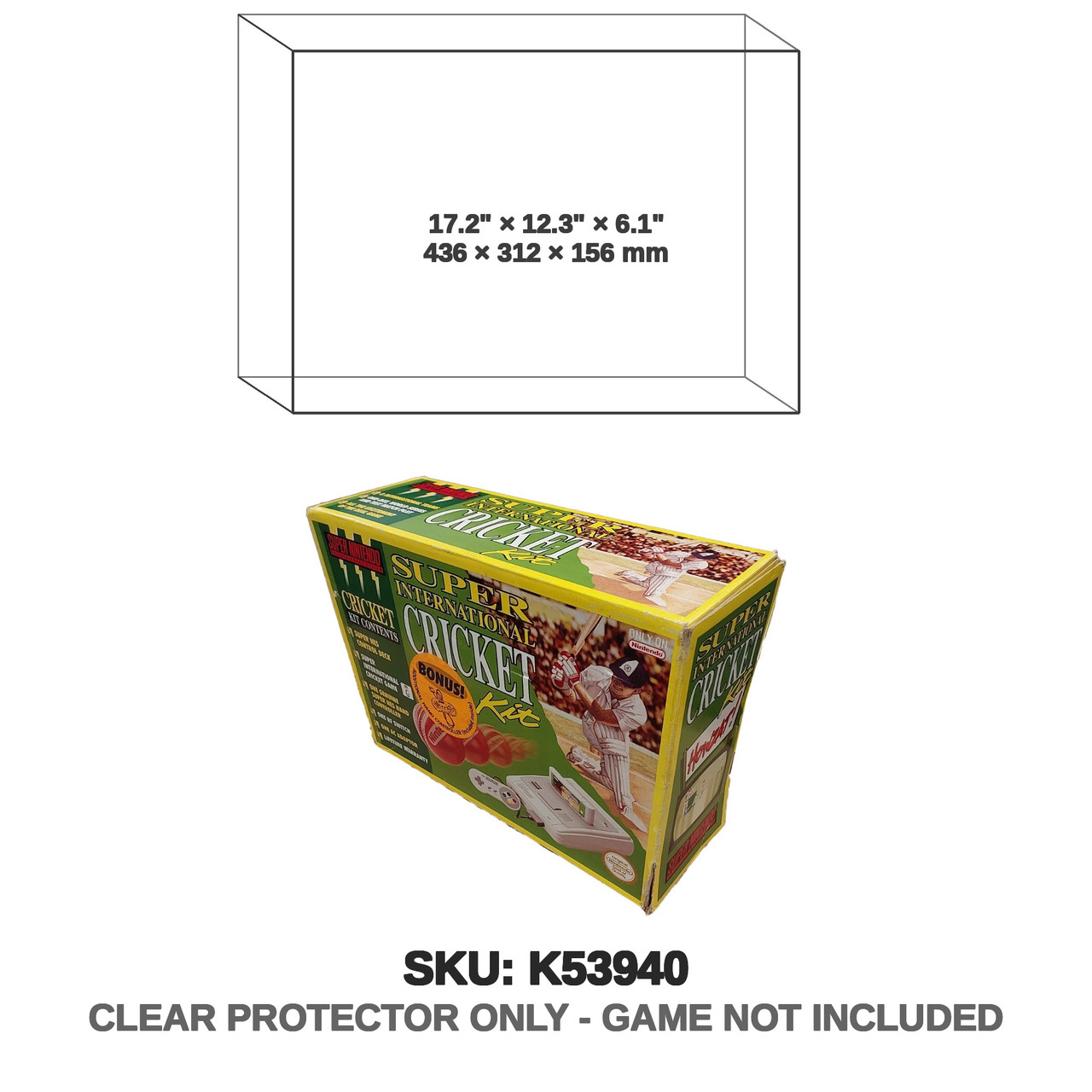 Nintendo Australian Cricket SNES